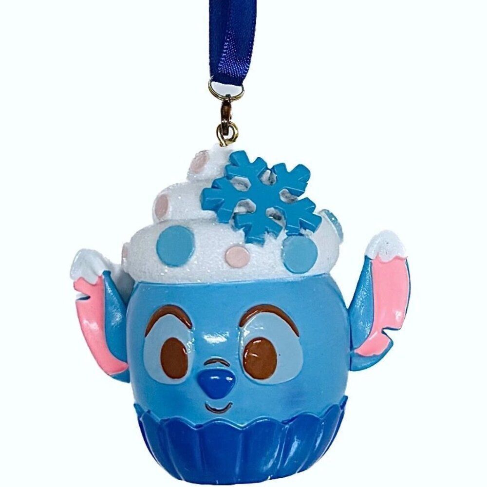 ⛄ DISNEY MUNCHLINGS ⛄ Stitch Frosted Cupcake Ornament - NEW
